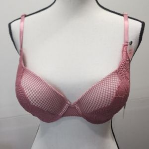 Pink XOXO Missy Lace 38C Push-up bra